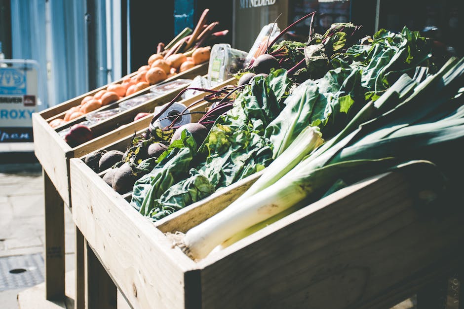 Ingredienti freschi locali pronti per essere cucinati